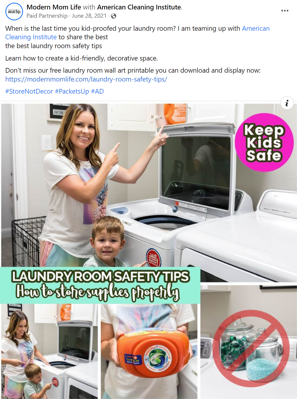 Modern Mom Life Post